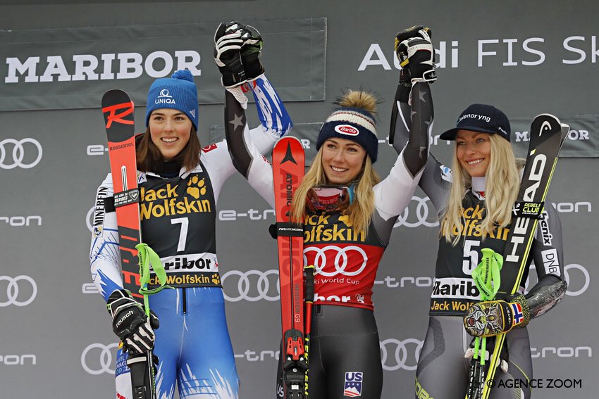 petra vlhova, mikaela shiffrin, ragnhild mowinckel,