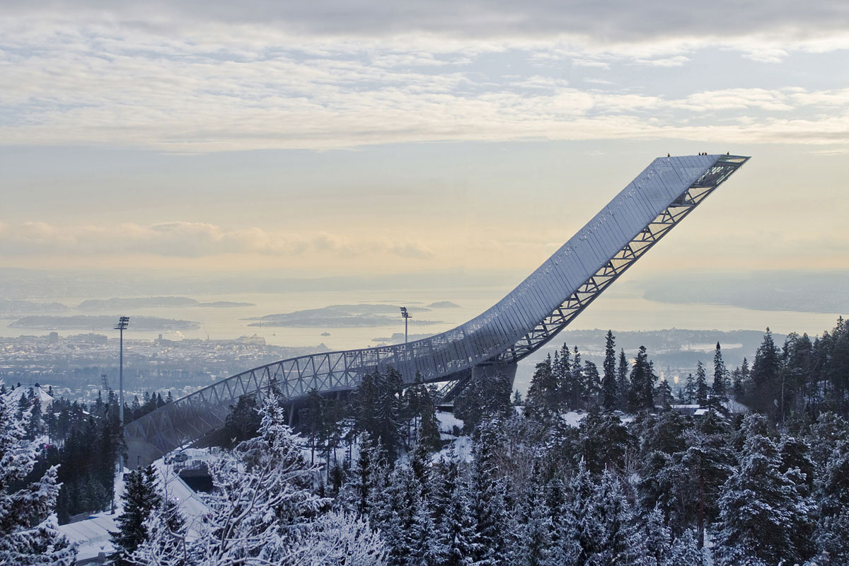 hill, holmenkollen, alpine, parallel slalom