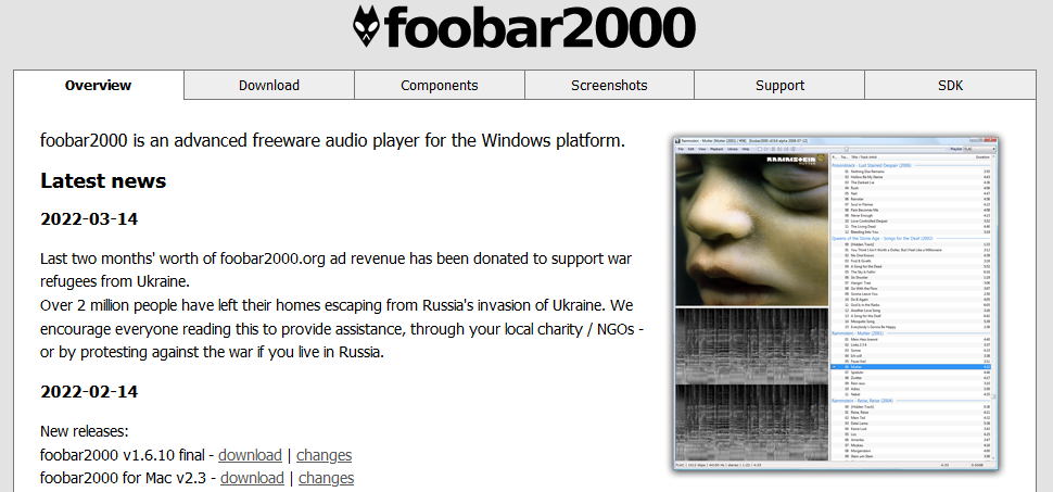 foobar2000