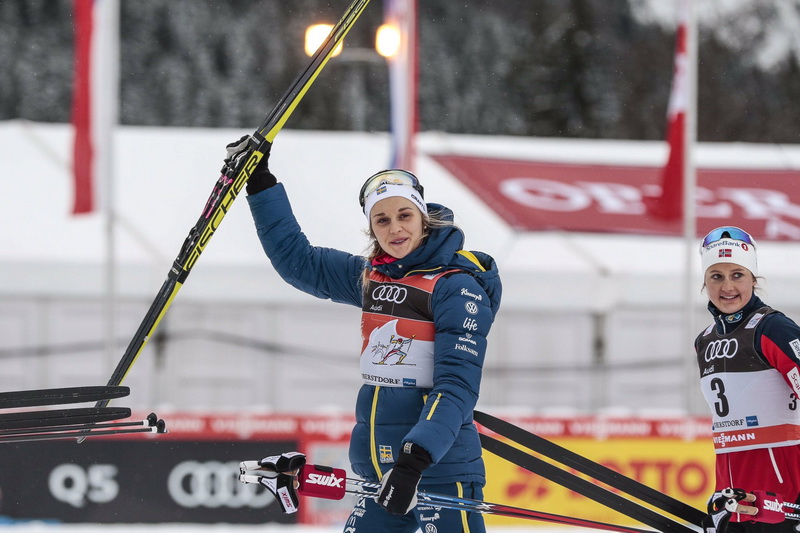 stina nilsson, tour de ski